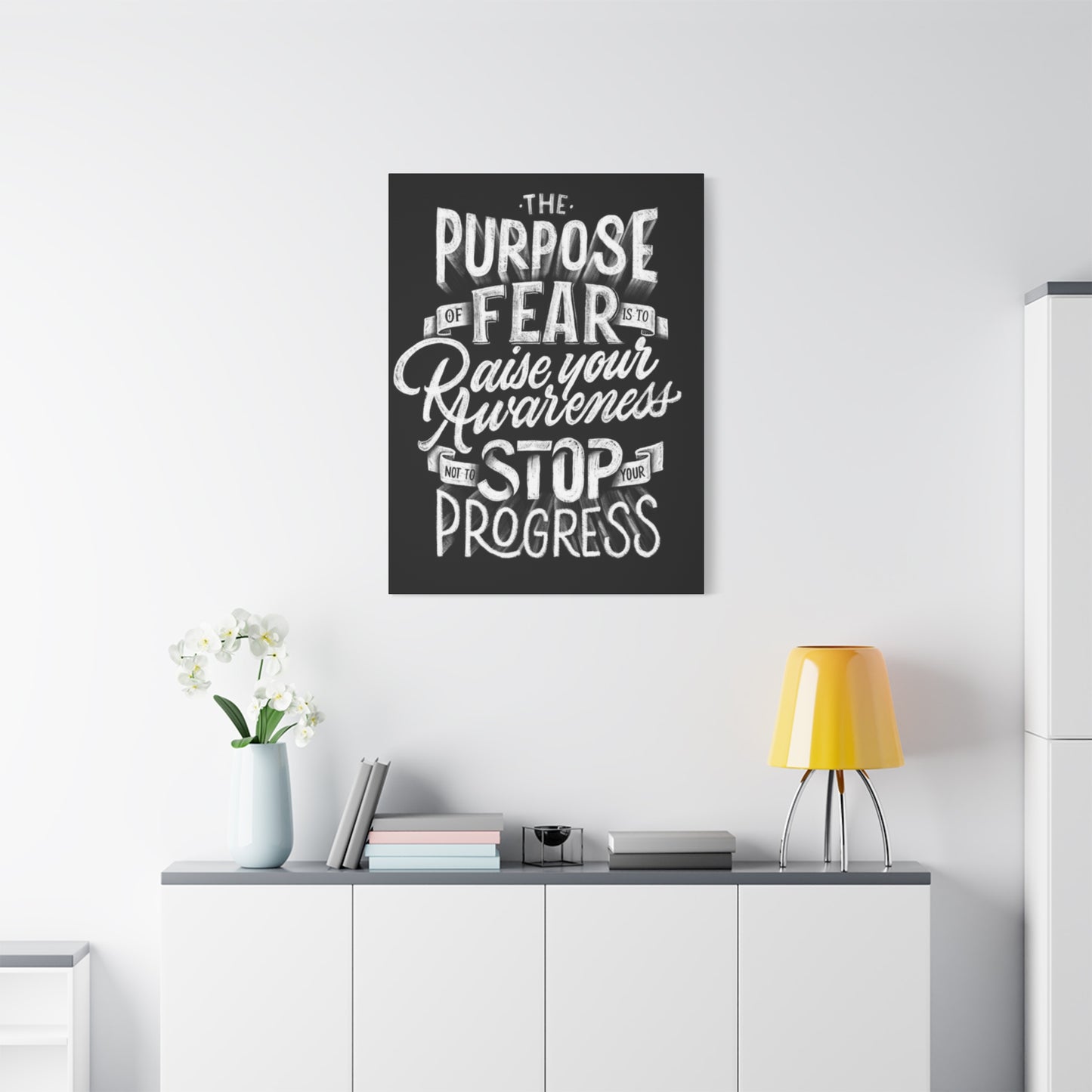 Motivation Chalkboard Wall Art & Canvas Prints