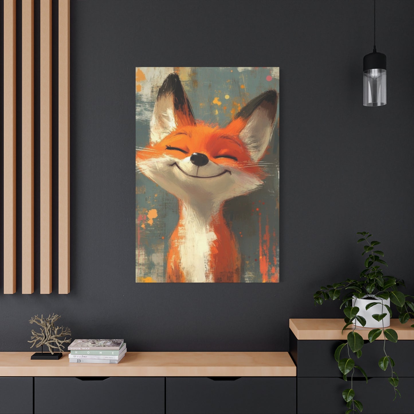 Portrait of a Cute Fox Wall Art & Canvas Prints