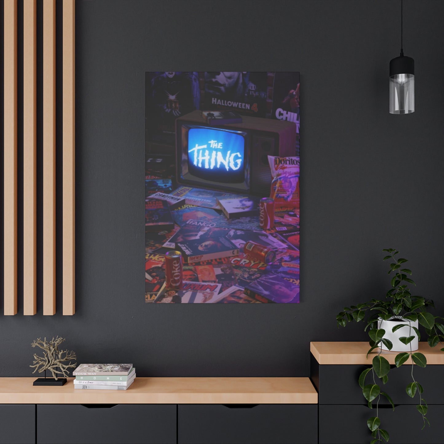 The Thing Horror Movie Poster Wall Art & Canvas Prints