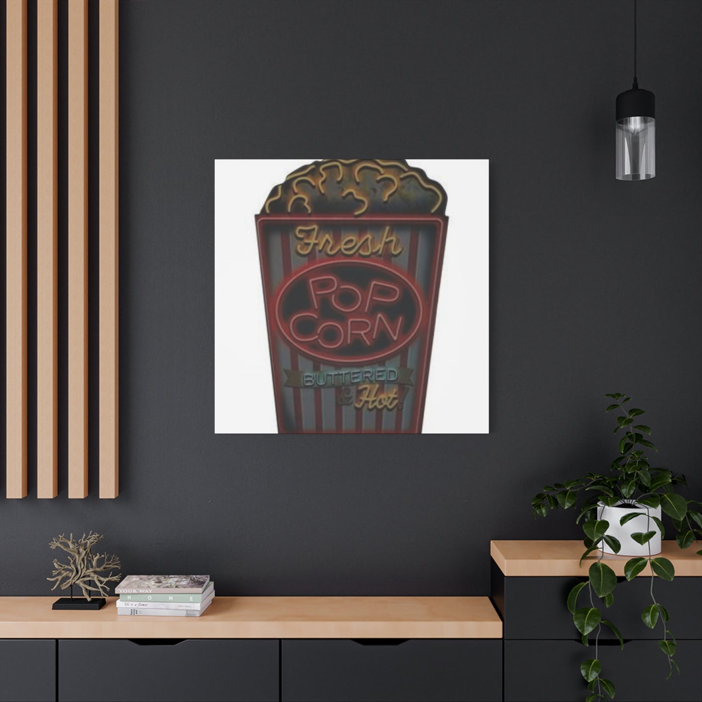 Popcorn Tub Wall Art & Canvas Prints