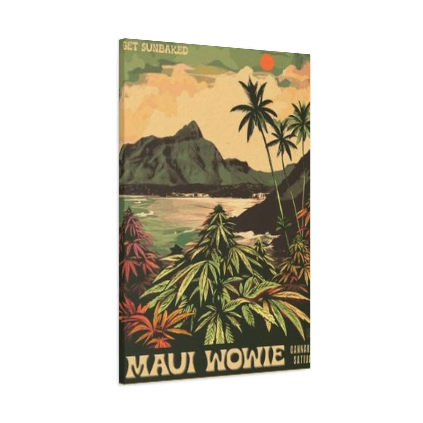 Maui Wowie Marijuana Wall Art & Canvas Prints