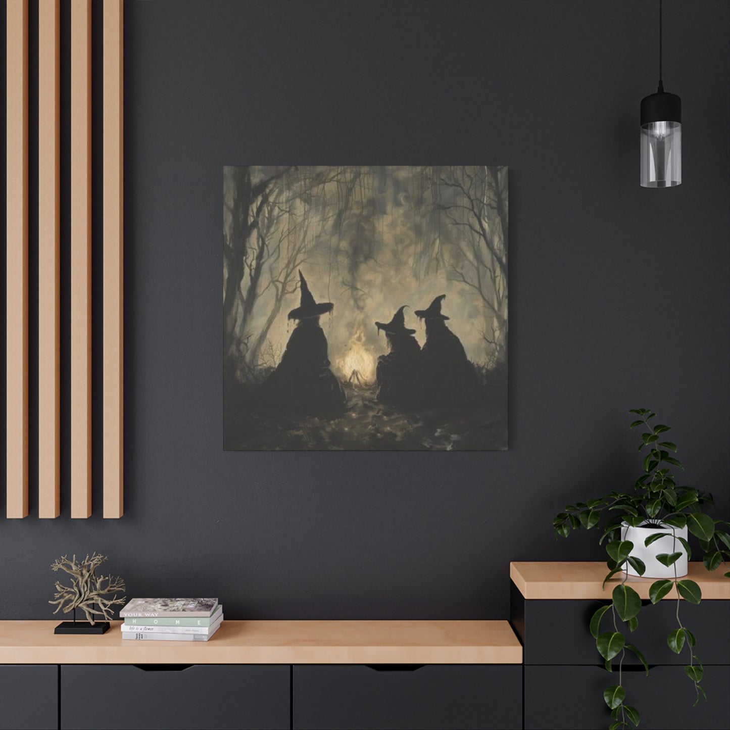 Witches Sitting Wall Art & Canvas Prints