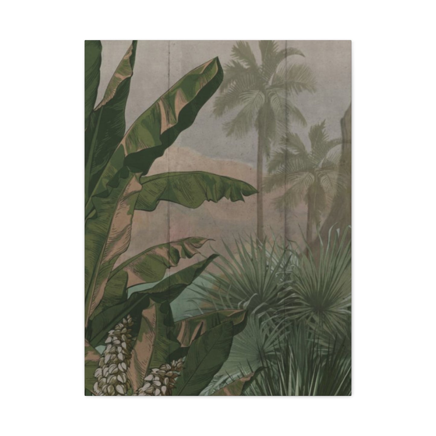 Palm Tree In Wildlife Wall Art & Canvas Prints