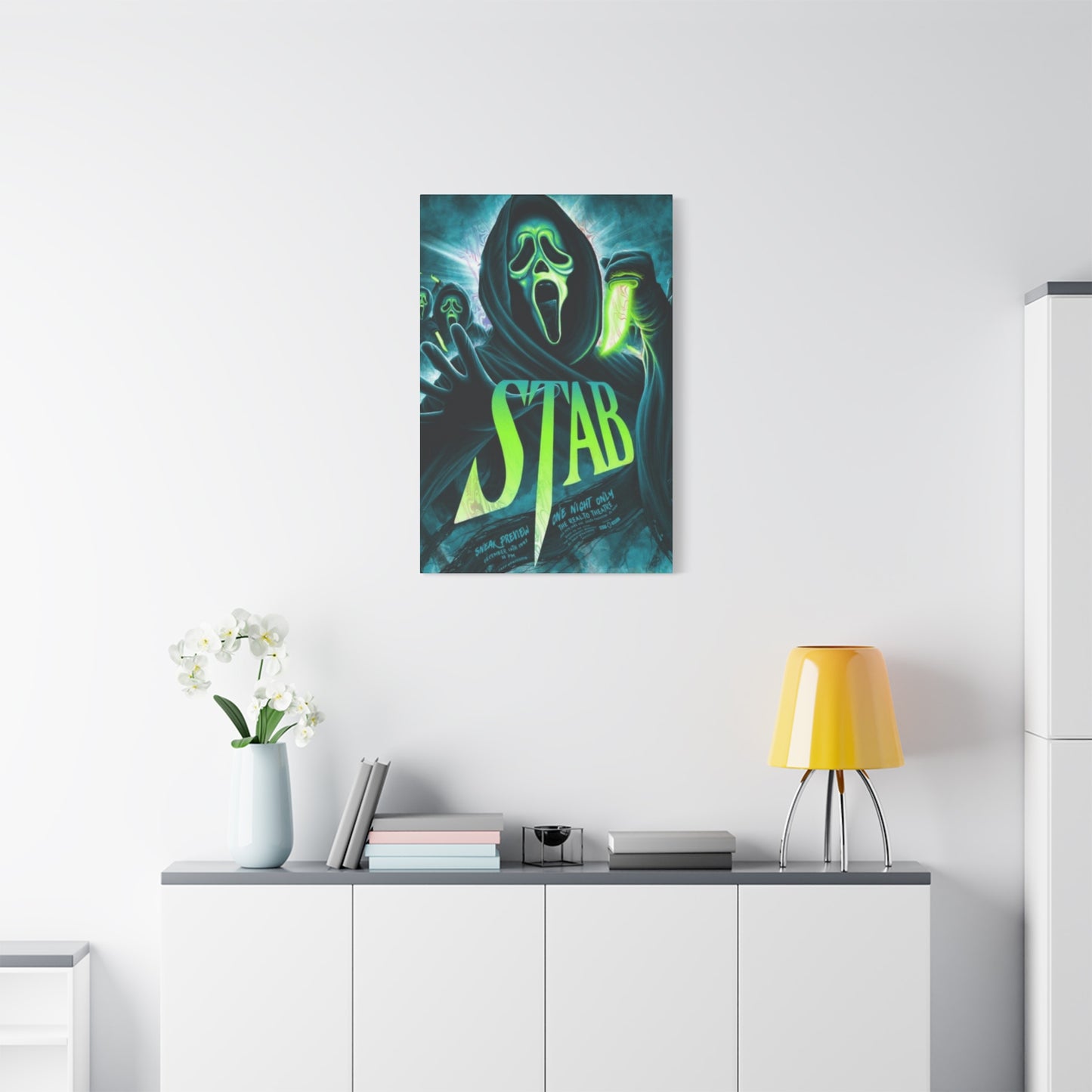 Stab Horror Movie Poster Wall Art & Canvas Prints