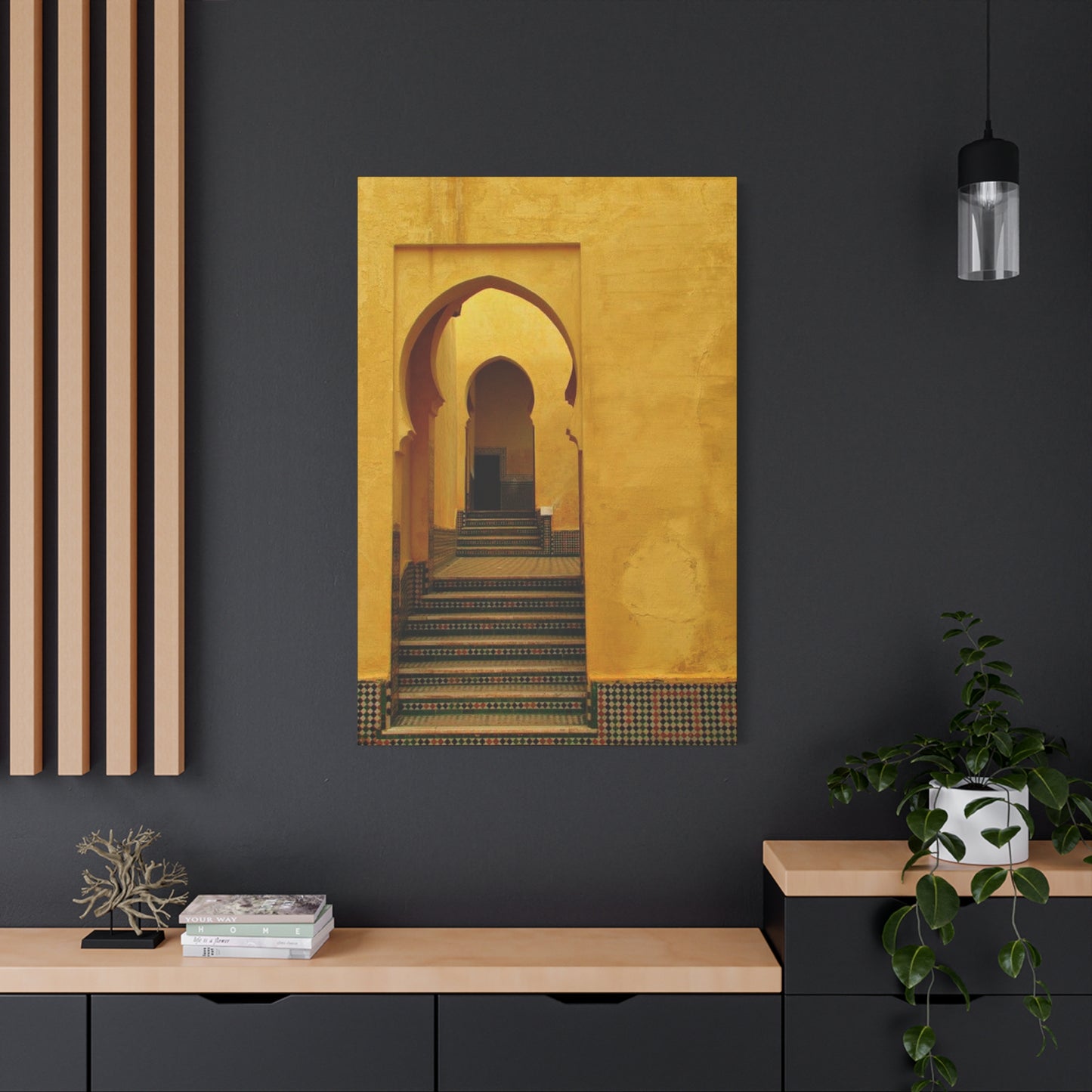 Door Passage Architecture Moroccan Wall Art & Canvas Prints