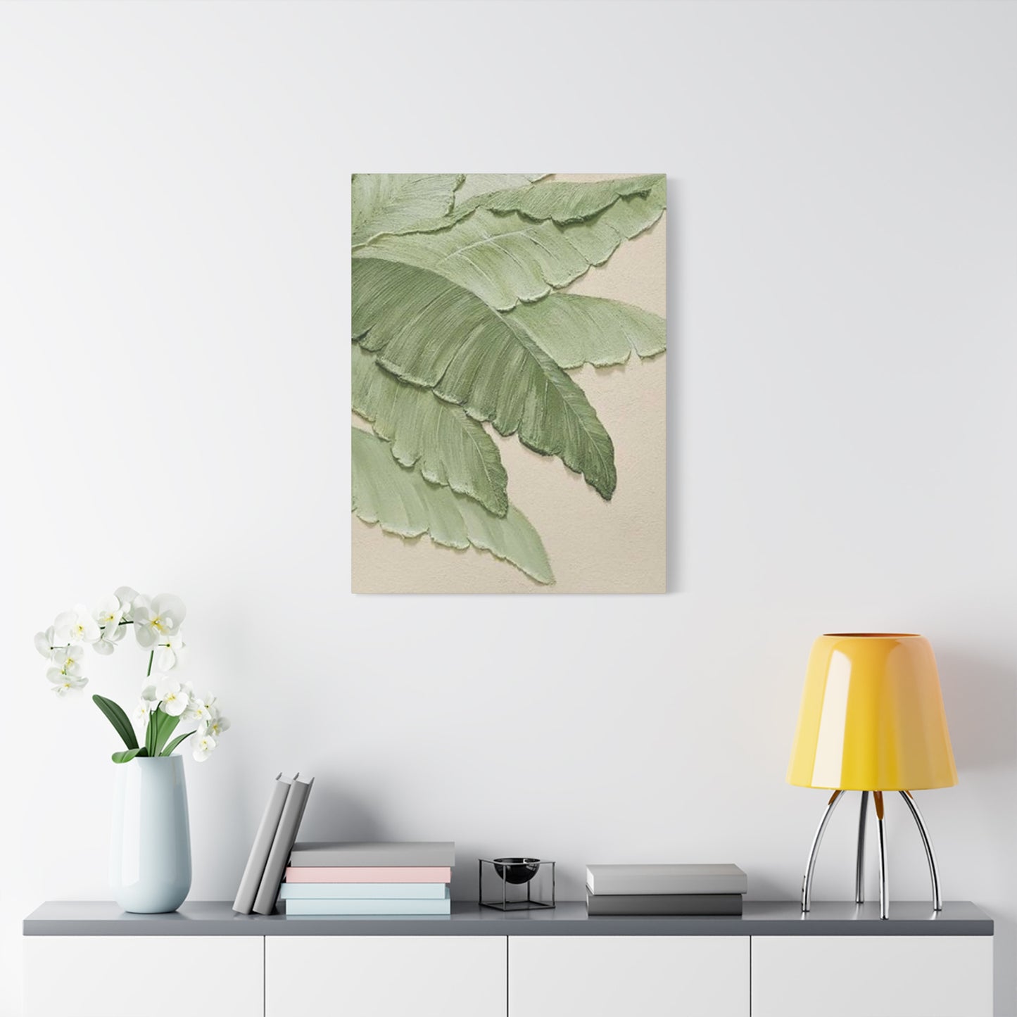 Green Palm Tree Leaves Wall Art & Canvas Prints