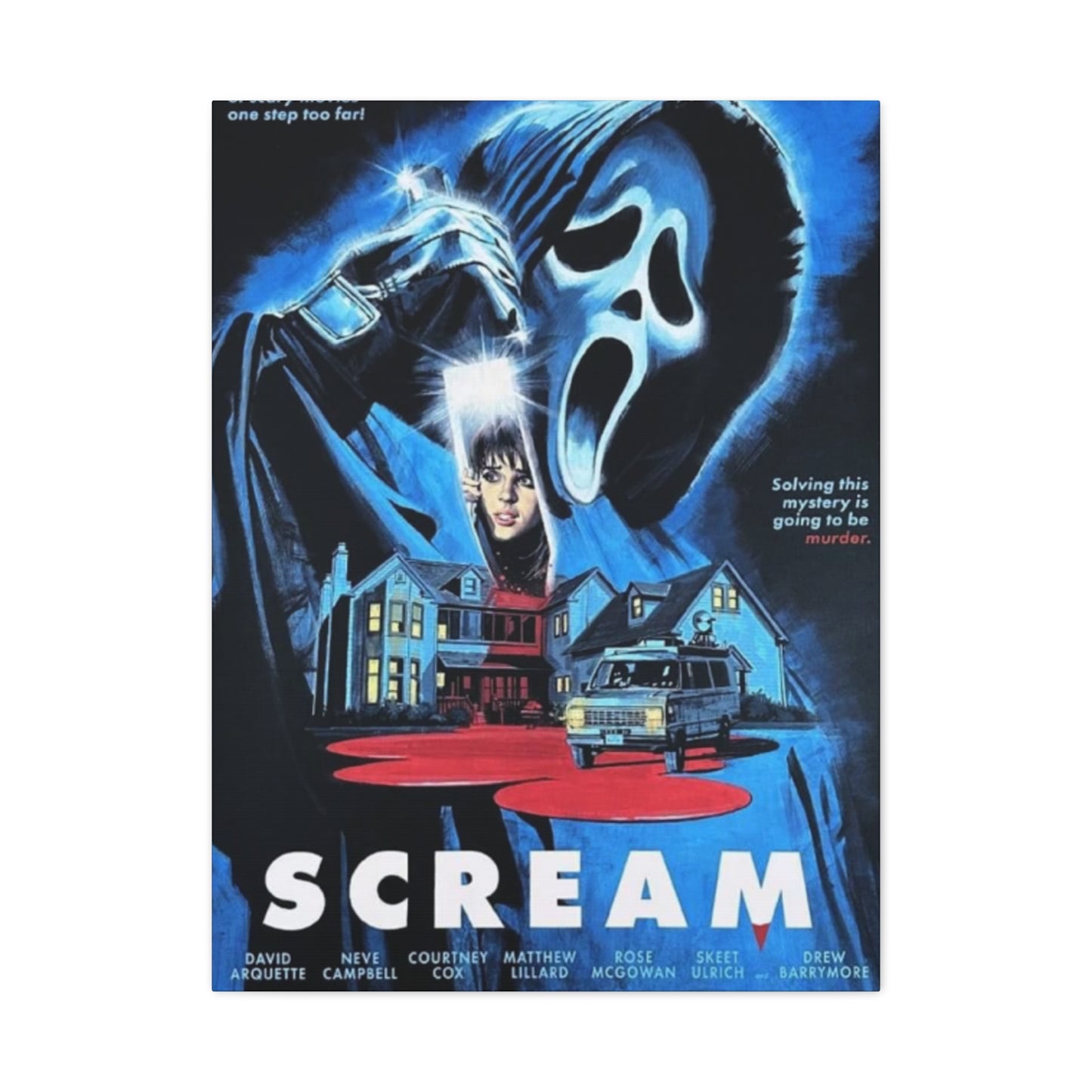 Scream Movie Poster Wall Art & Canvas Prints