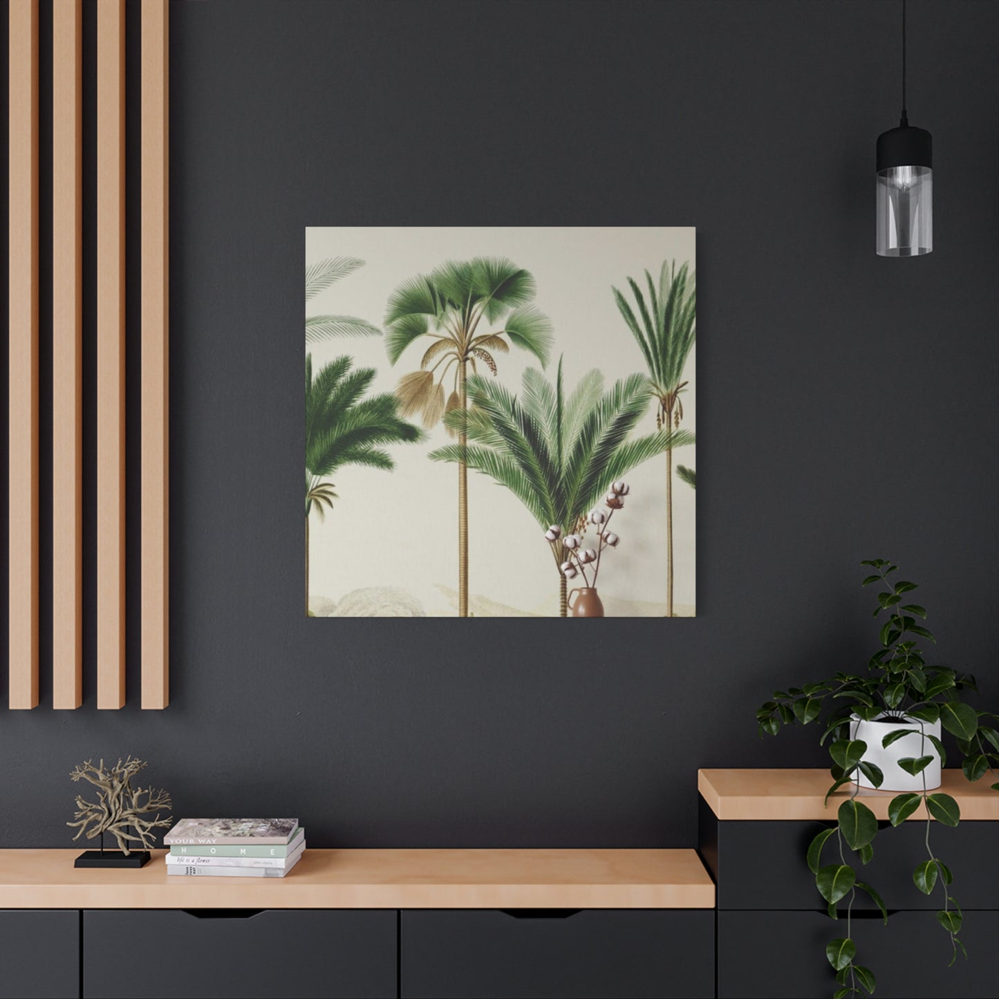 Small Palm Tree Decor Wall Art & Canvas Prints