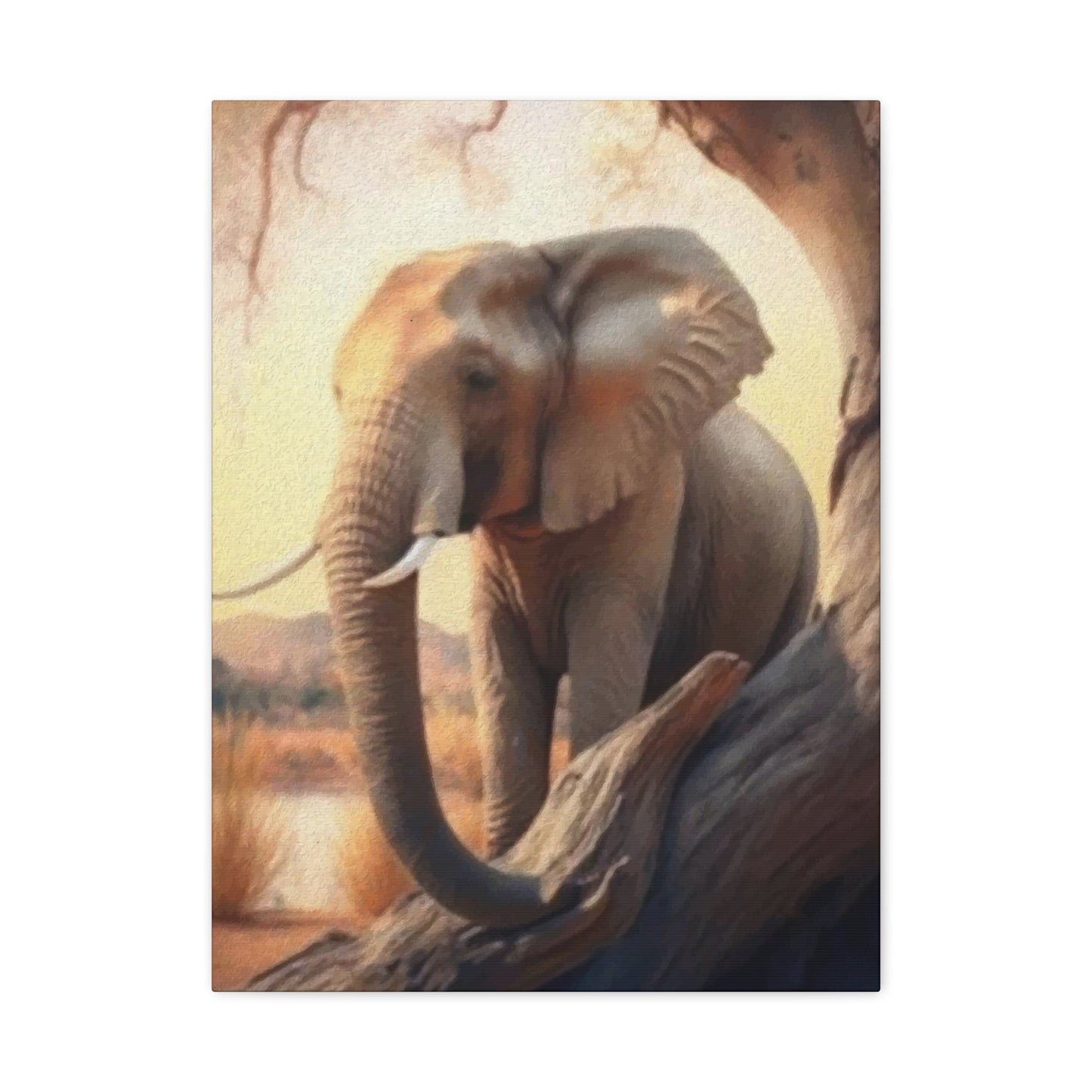 Baby Elephant Wall Art & Canvas Prints
