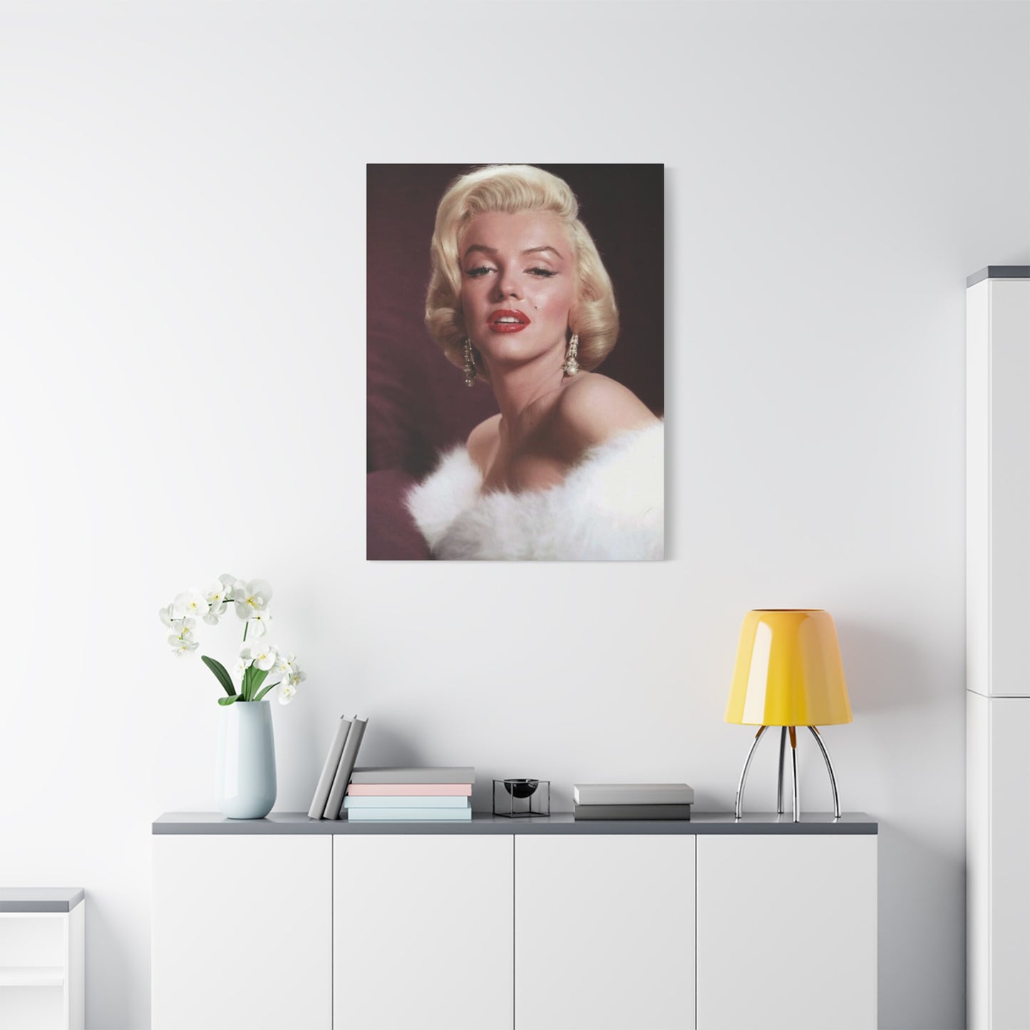 Beautiful Colorful Marilyn Monroe Photo Wall Art & Canvas Prints