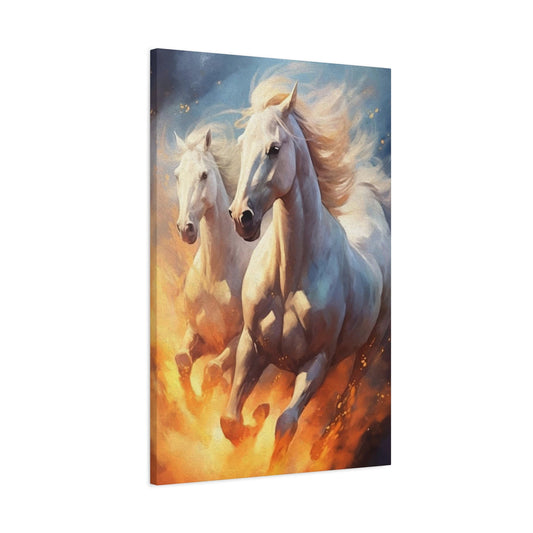 Twin Horses Wall Art & Canvas Prints