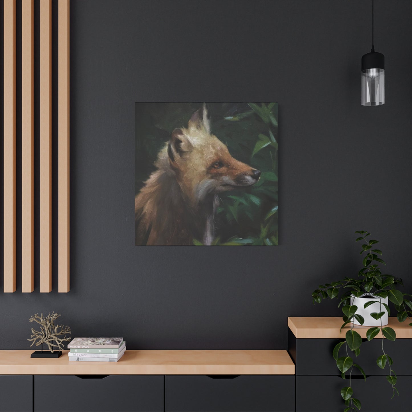 Little Baby Fox Wall Art & Canvas Prints