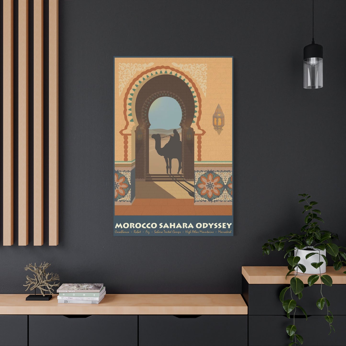 Window Architecture Of Moroccan Wall Art & Canvas Prints