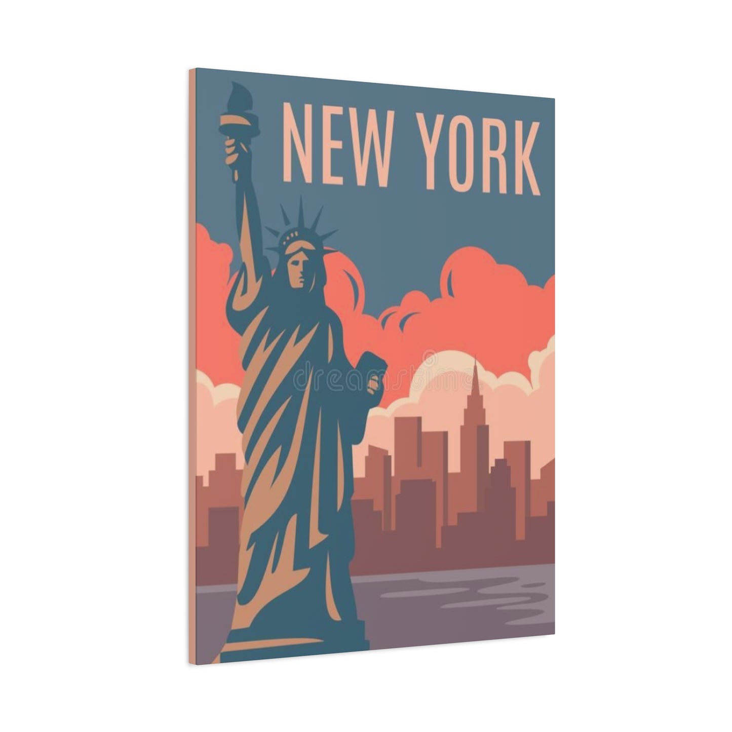 Poster Of Statue Of Liberty New York City Wall Art & Canvas Prints