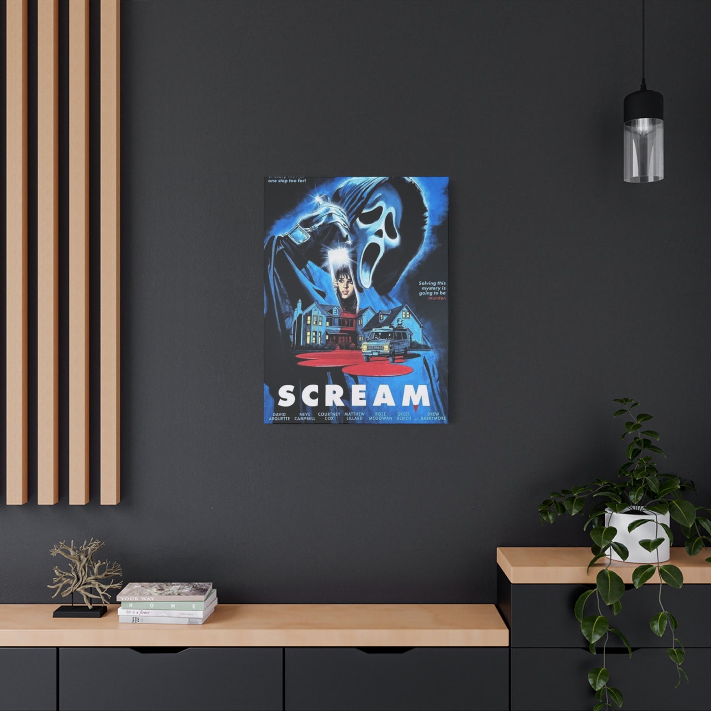 Scream Movie Poster Wall Art & Canvas Prints