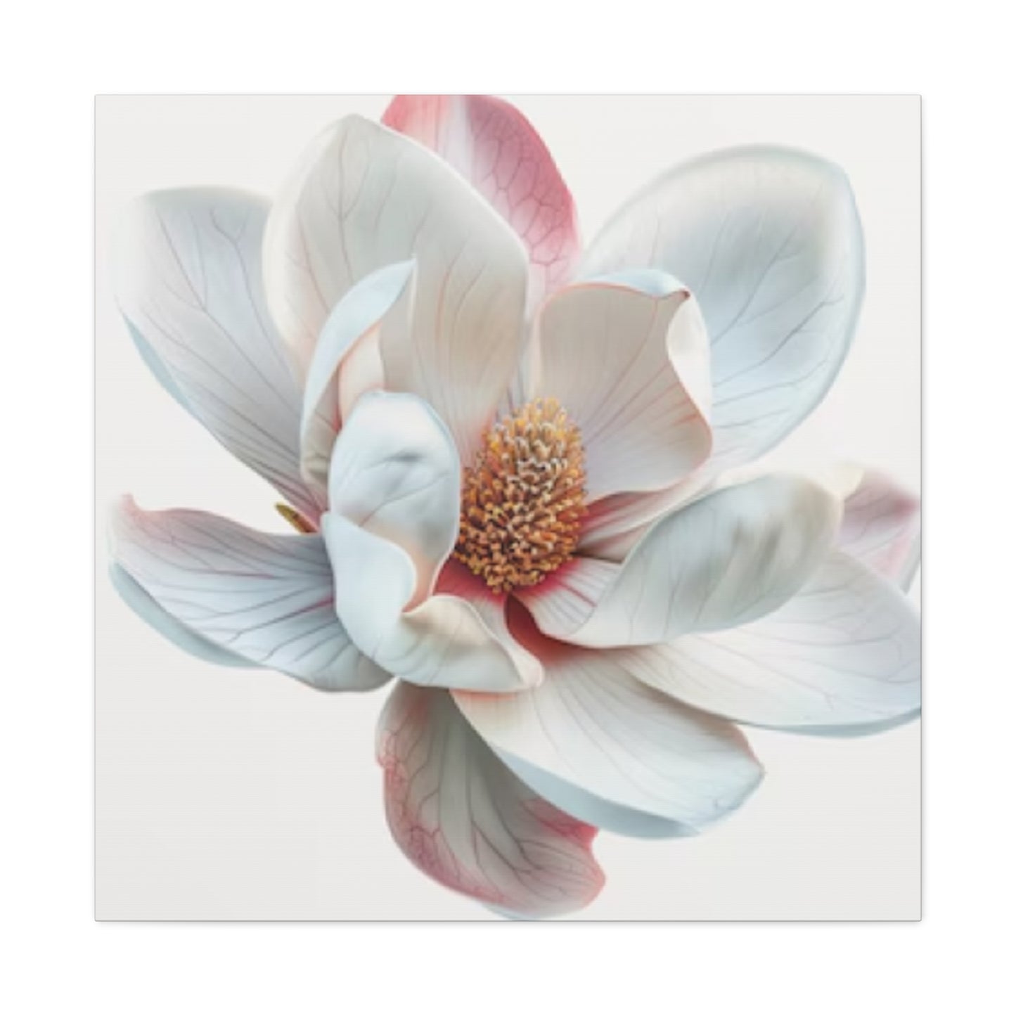 Pink Magnolia Flower Wall Art & Canvas Prints