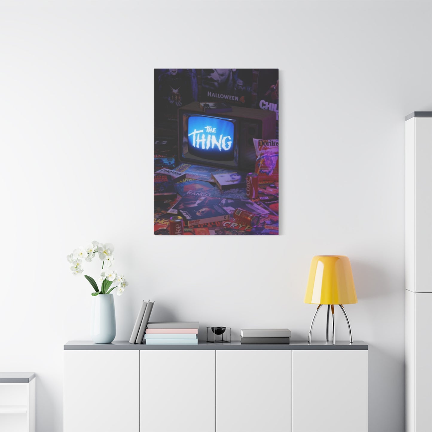 The Thing Horror Movie Poster Wall Art & Canvas Prints