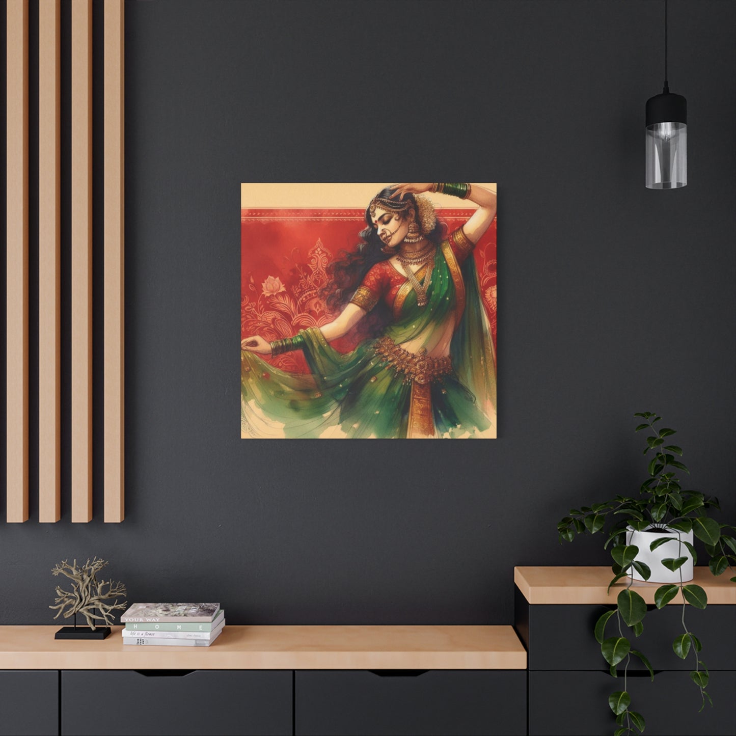 Indian Women Dancing Wall Art & Canvas Prints