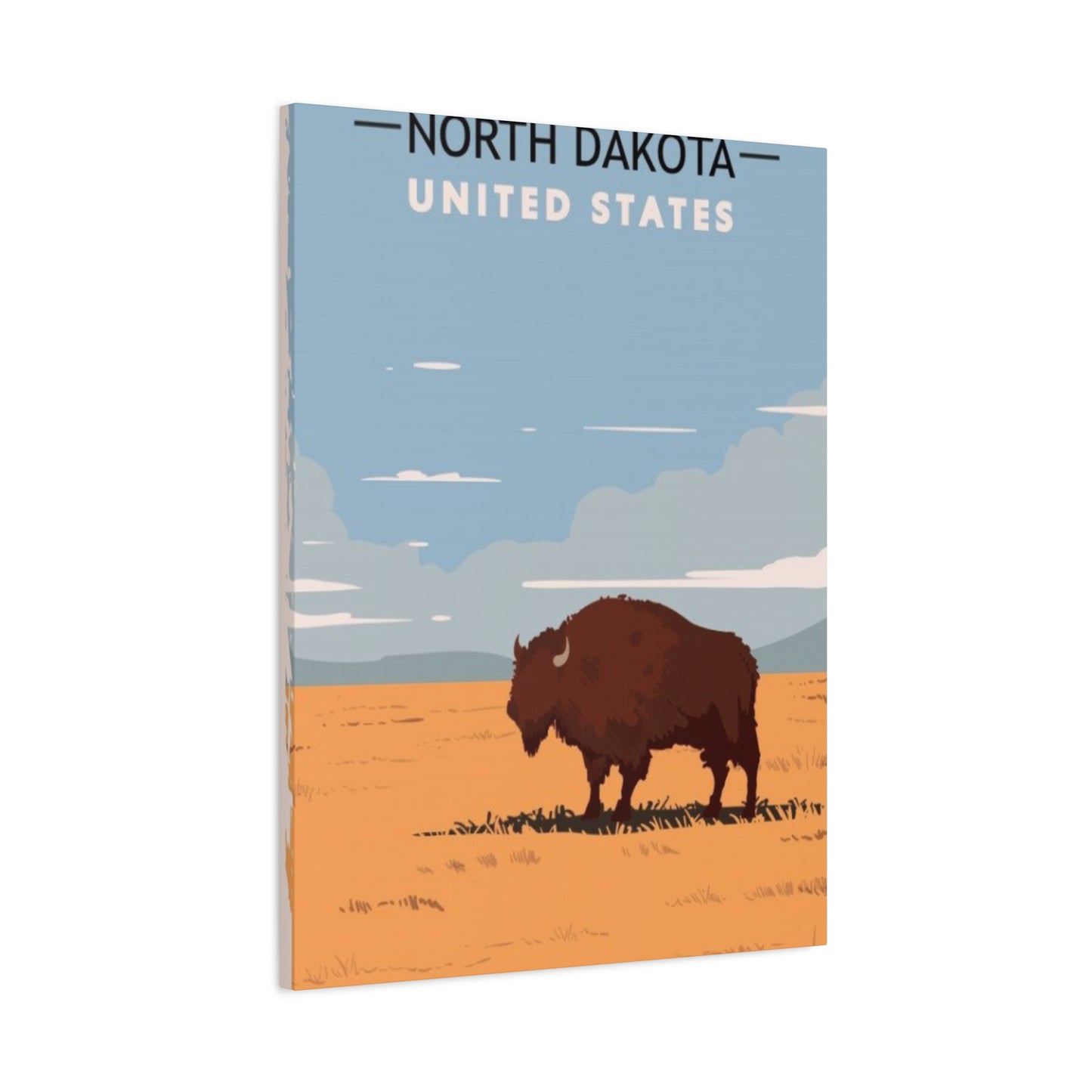 North Dakota The National Park Wall Art & Canvas Prints