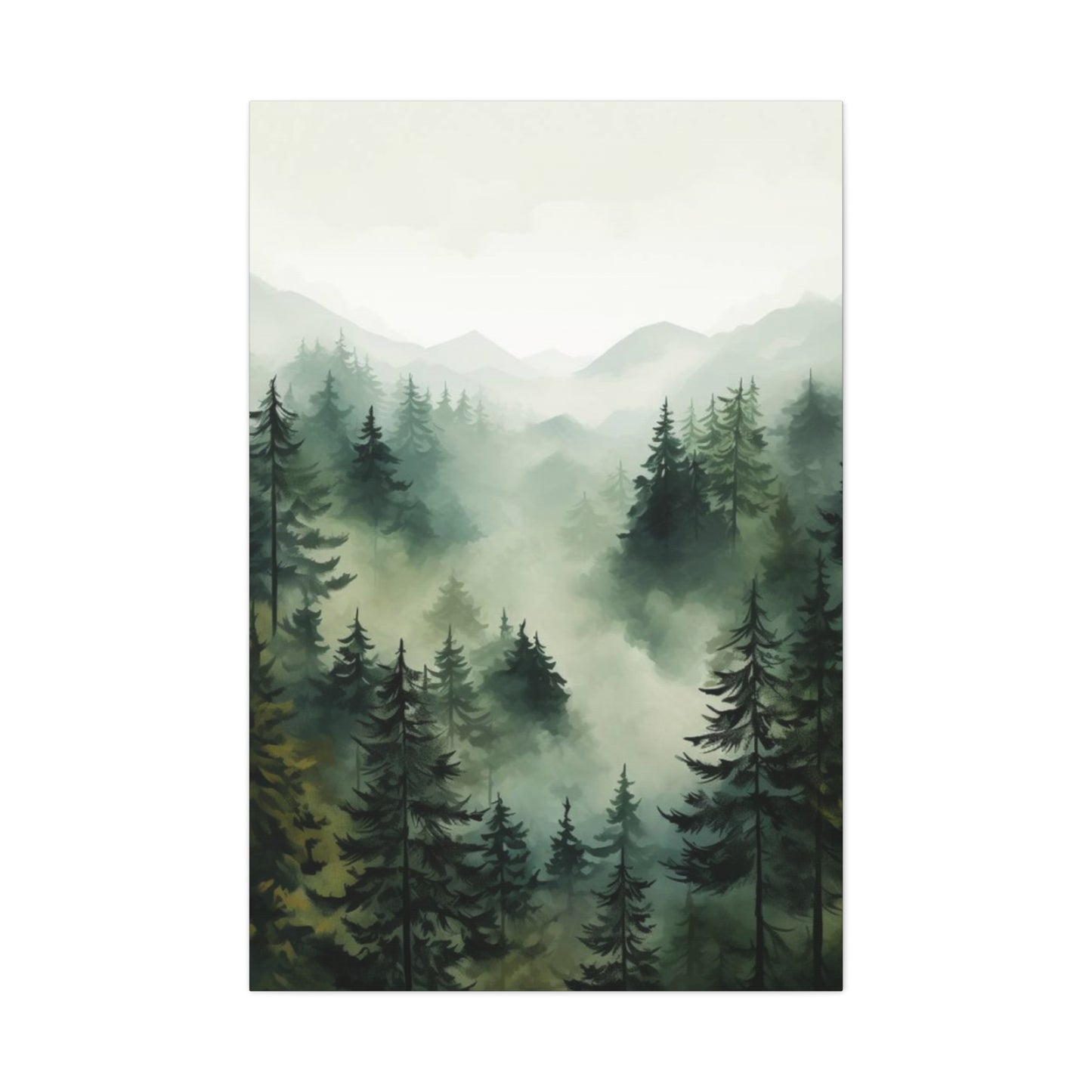 Foggy Forest Wall Art & Canvas Prints