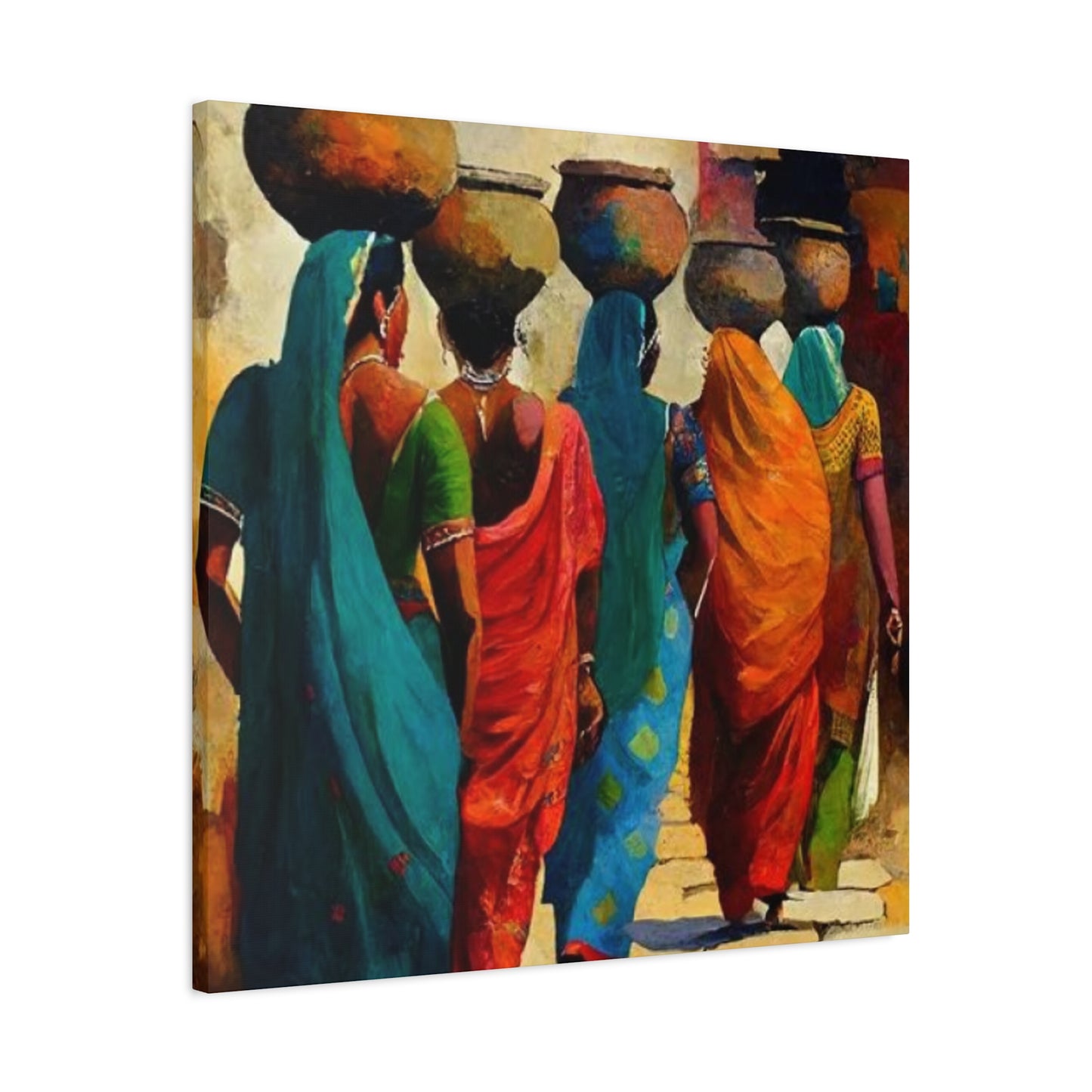 Indian Cultural Women Wall Art & Canvas Prints