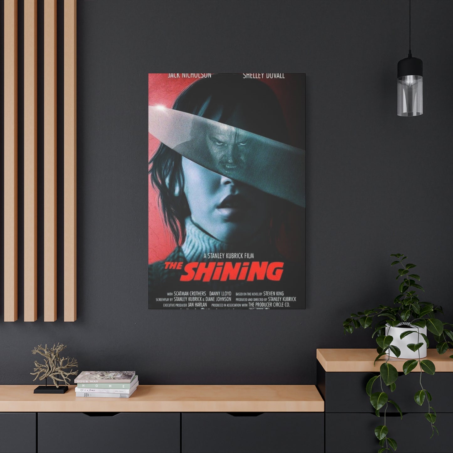 The Shining Horror Movie Poster Wall Art & Canvas Prints