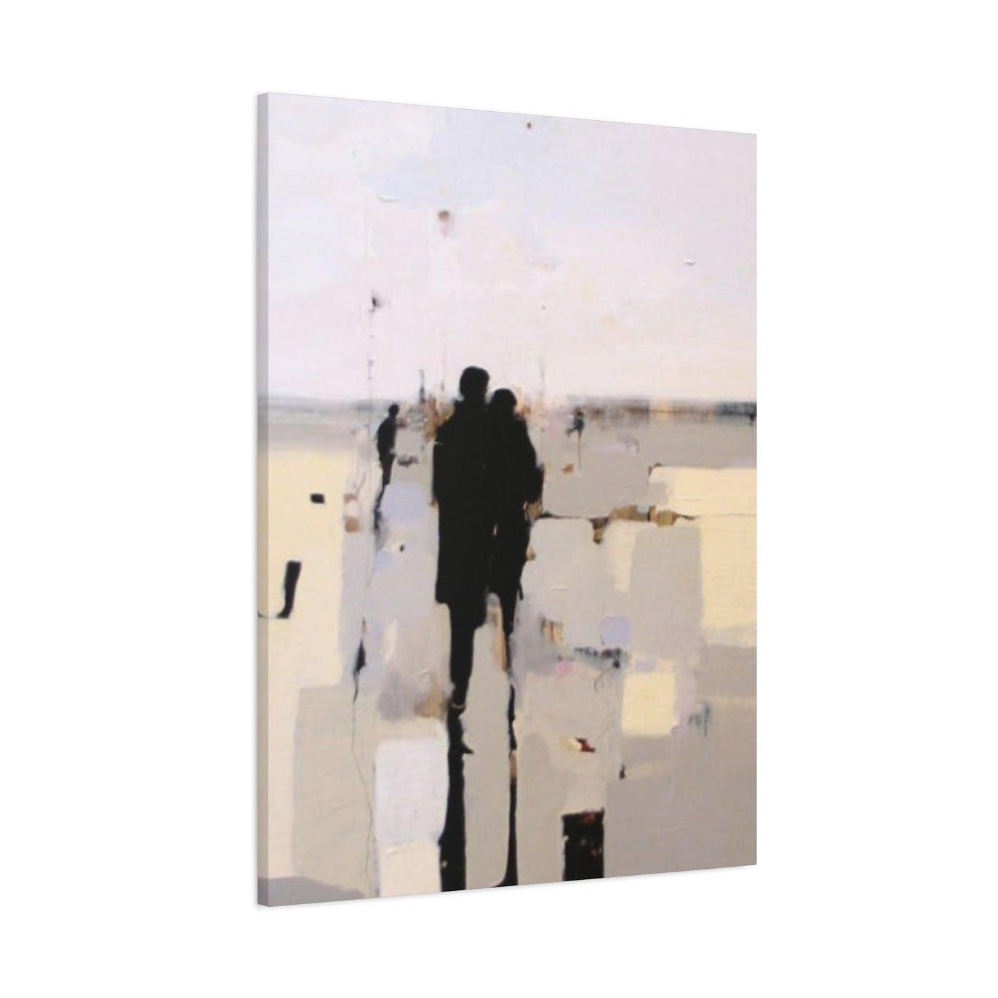 Couple Oil Painting Modernism Wall Art & Canvas Prints