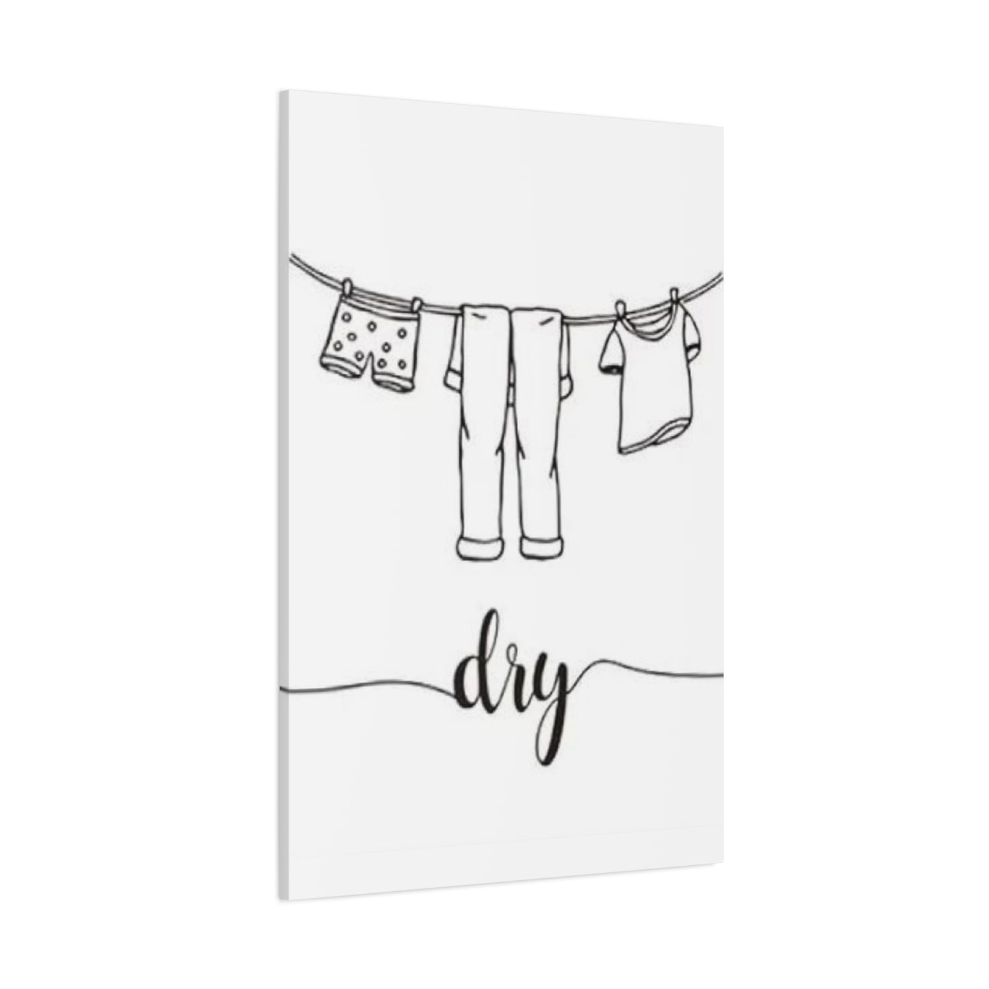 Dry Poster Laundry Wall Art & Canvas Prints