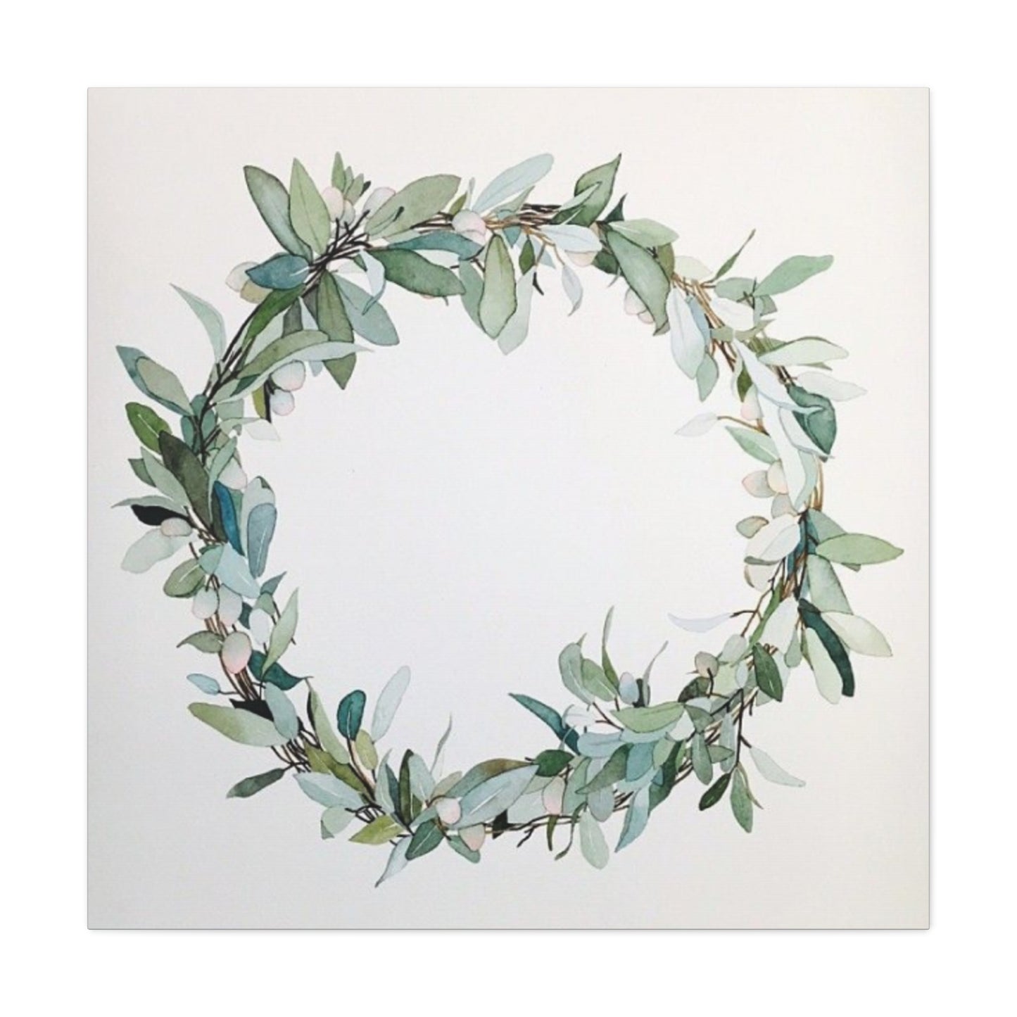 Eucalyptus Flower Ring Wall Art & Canvas Prints