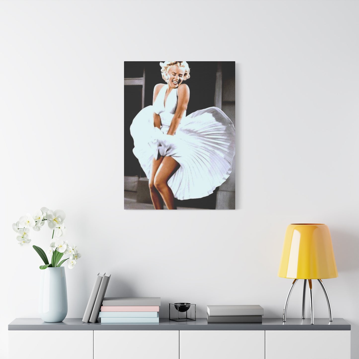 Beautiful Marilyn Monroe Dress Photo Wall Art & Canvas Prints