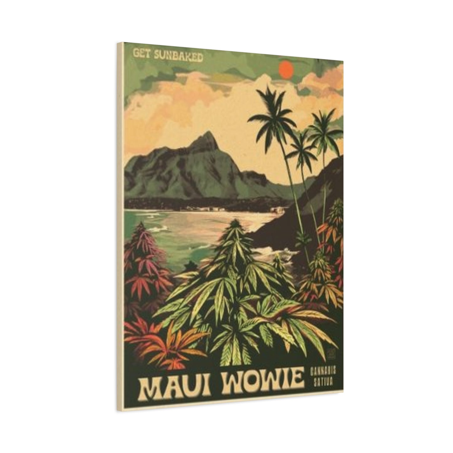 Maui Wowie Marijuana Wall Art & Canvas Prints