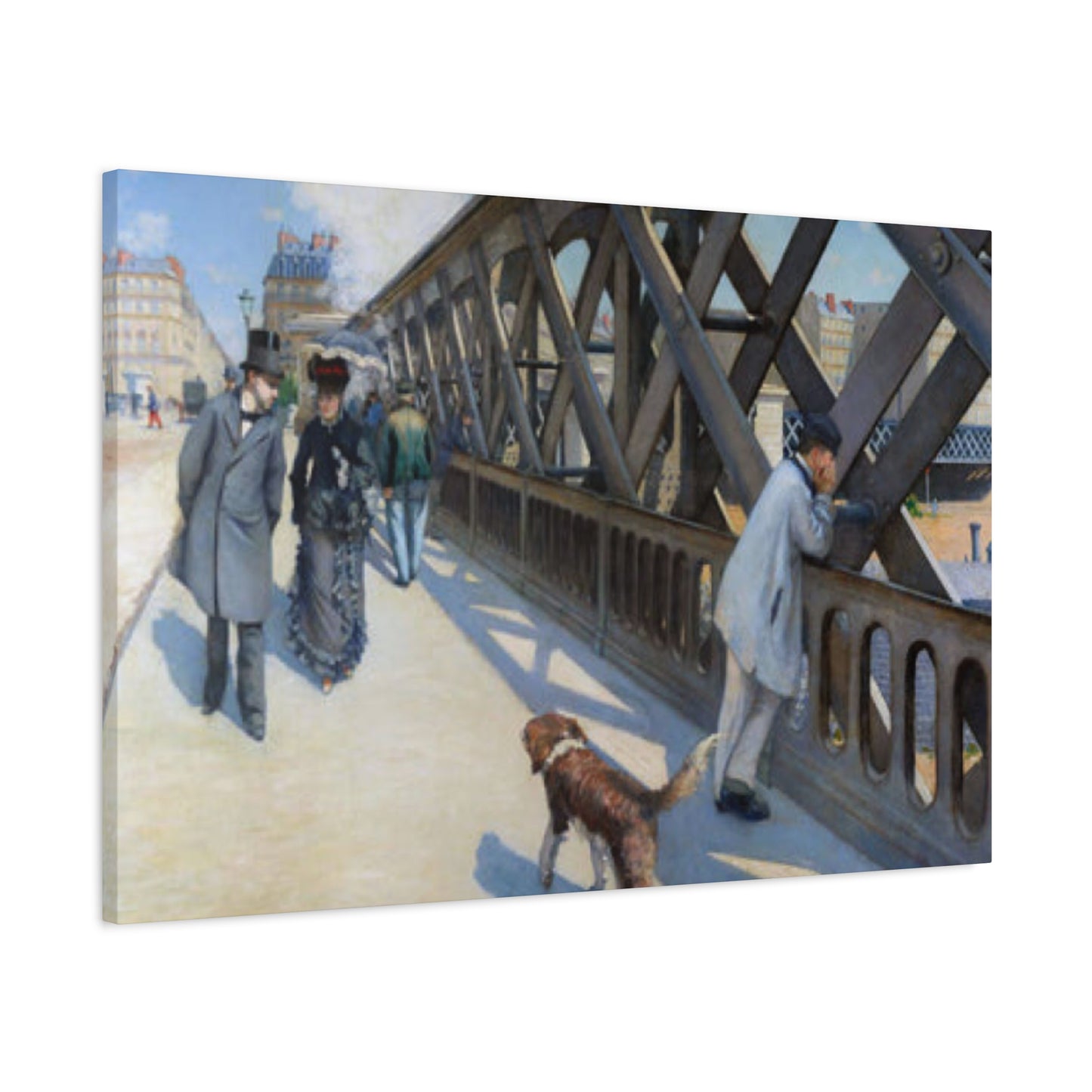 Gustav Iron Bridge Painting Wall Art & Canvas Prints