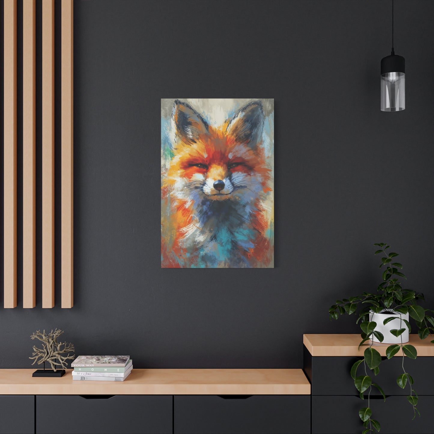 The Closeup Abstract Fox Wall Art & Canvas Prints