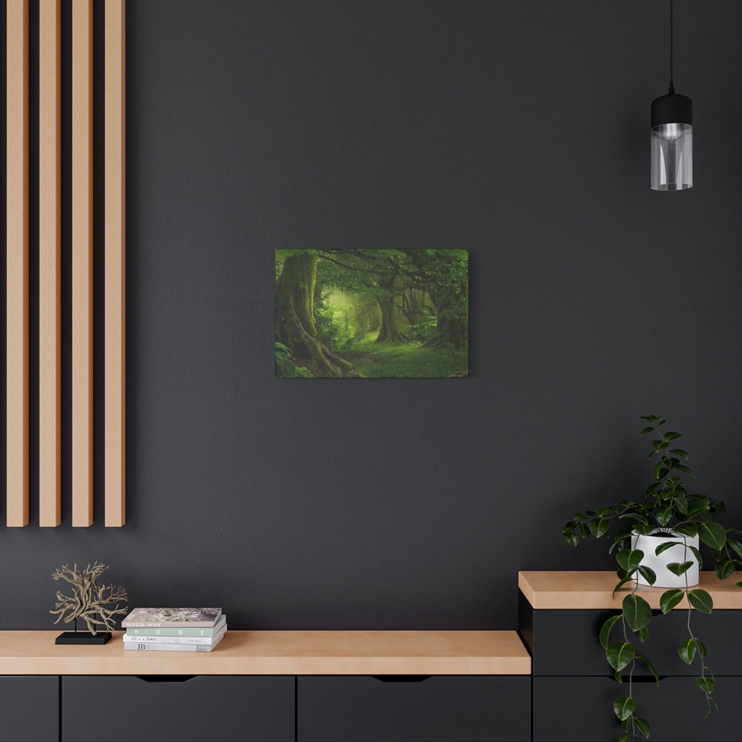 Green Tropical Forest Wall Art & Canvas Prints