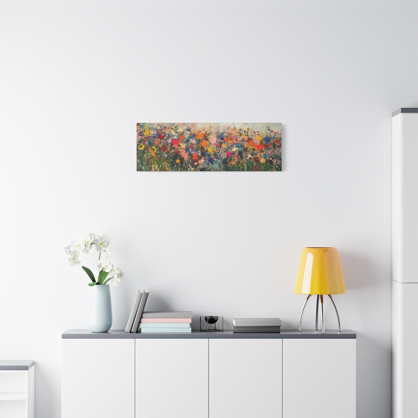 Flower Painting Panoramas Wall Art & Canvas Prints