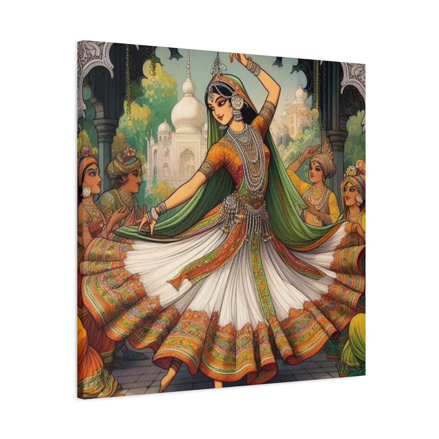 Indian Queen Dancing Wall Art & Canvas Prints