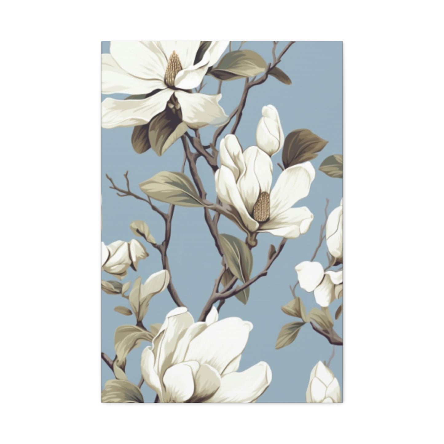 Beautiful Magnolia Flower Plant Wall Art & Canvas Prints