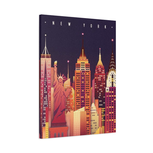 Streets Skyline Of New York City Wall Art & Canvas Prints