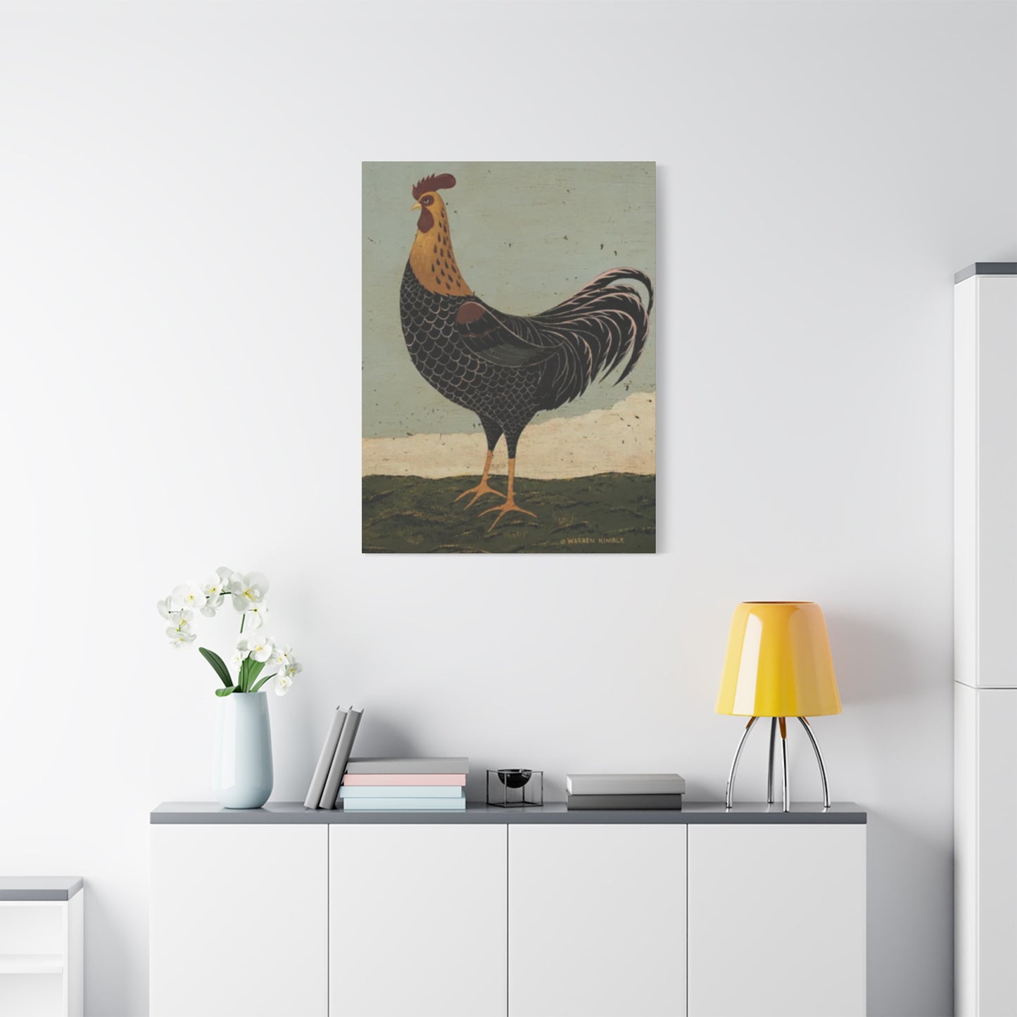 Beautiful Chicken Kimble Warren Wall Art & Canvas Prints