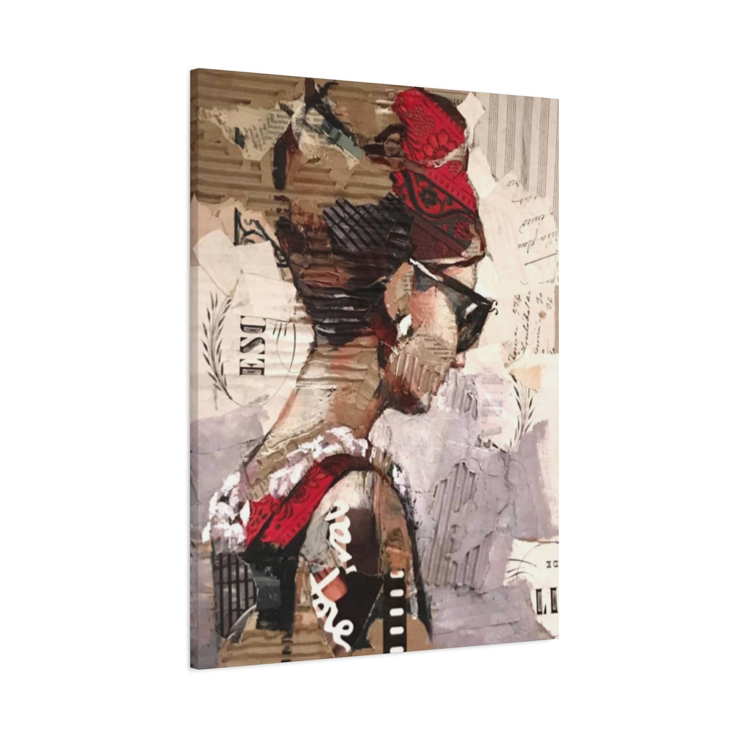 Women Abstract Mixed Media Wall Art & Canvas Prints