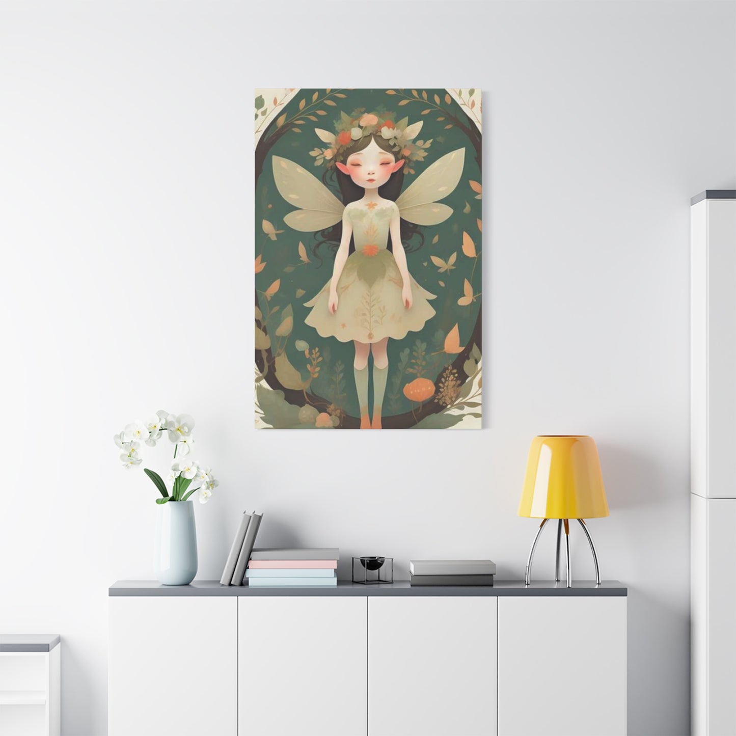 Little Angel Flower Fairies Wall Art & Canvas Prints