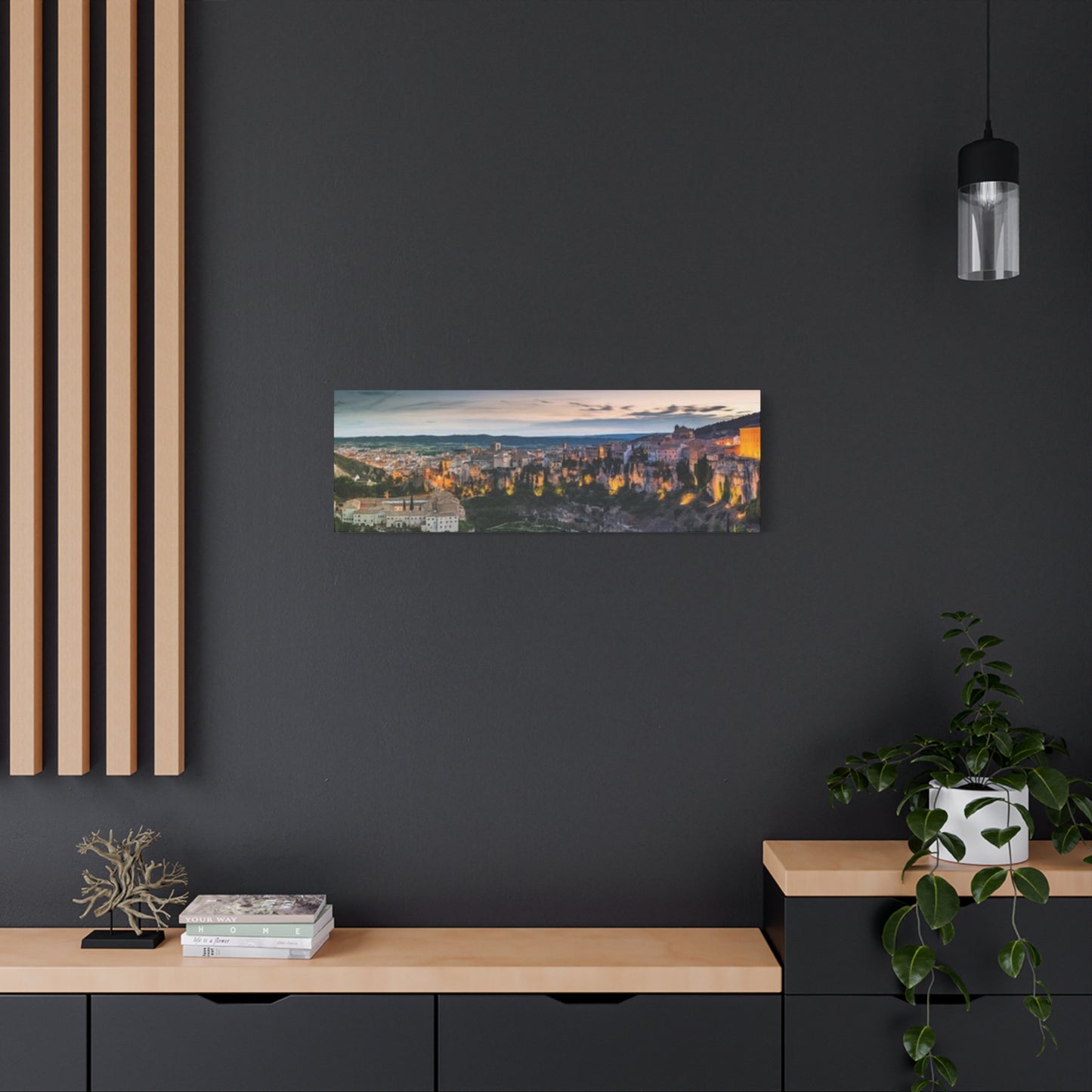 Cityscape From Mountain View Panoramas Wall Art & Canvas Prints