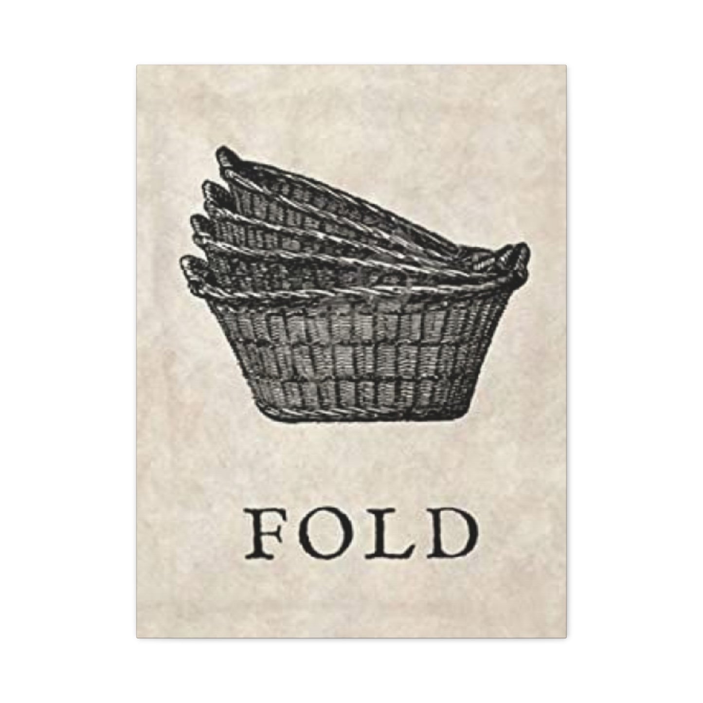 Fold Poster Laundry Wall Art & Canvas Prints