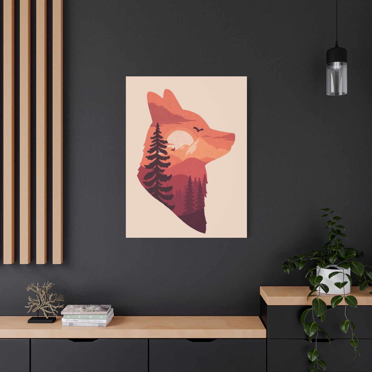 Abstract Fox Wall Art & Canvas Prints