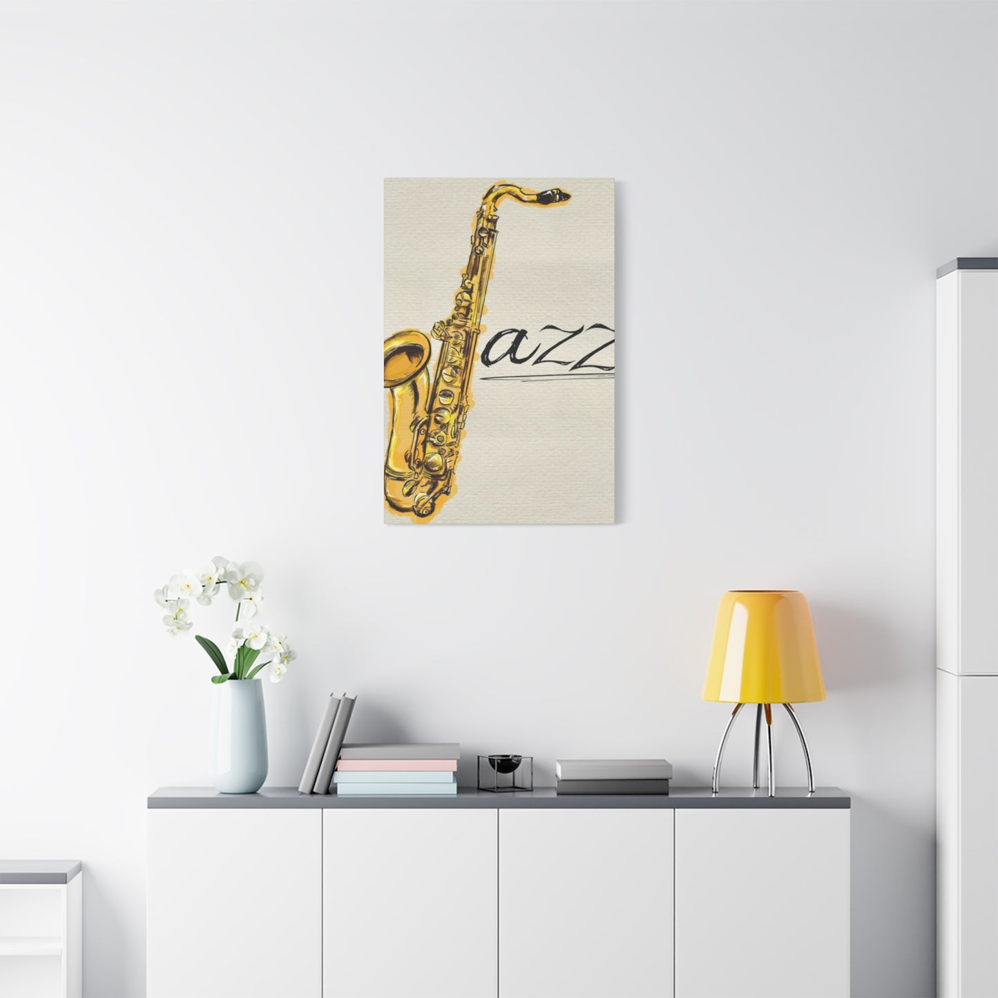 Saxophone Painting Jazz Wall Art & Canvas Prints