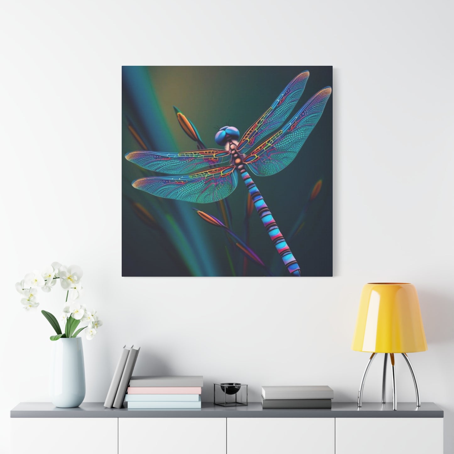 Colorful Dragonfly Wall Art & Canvas Prints