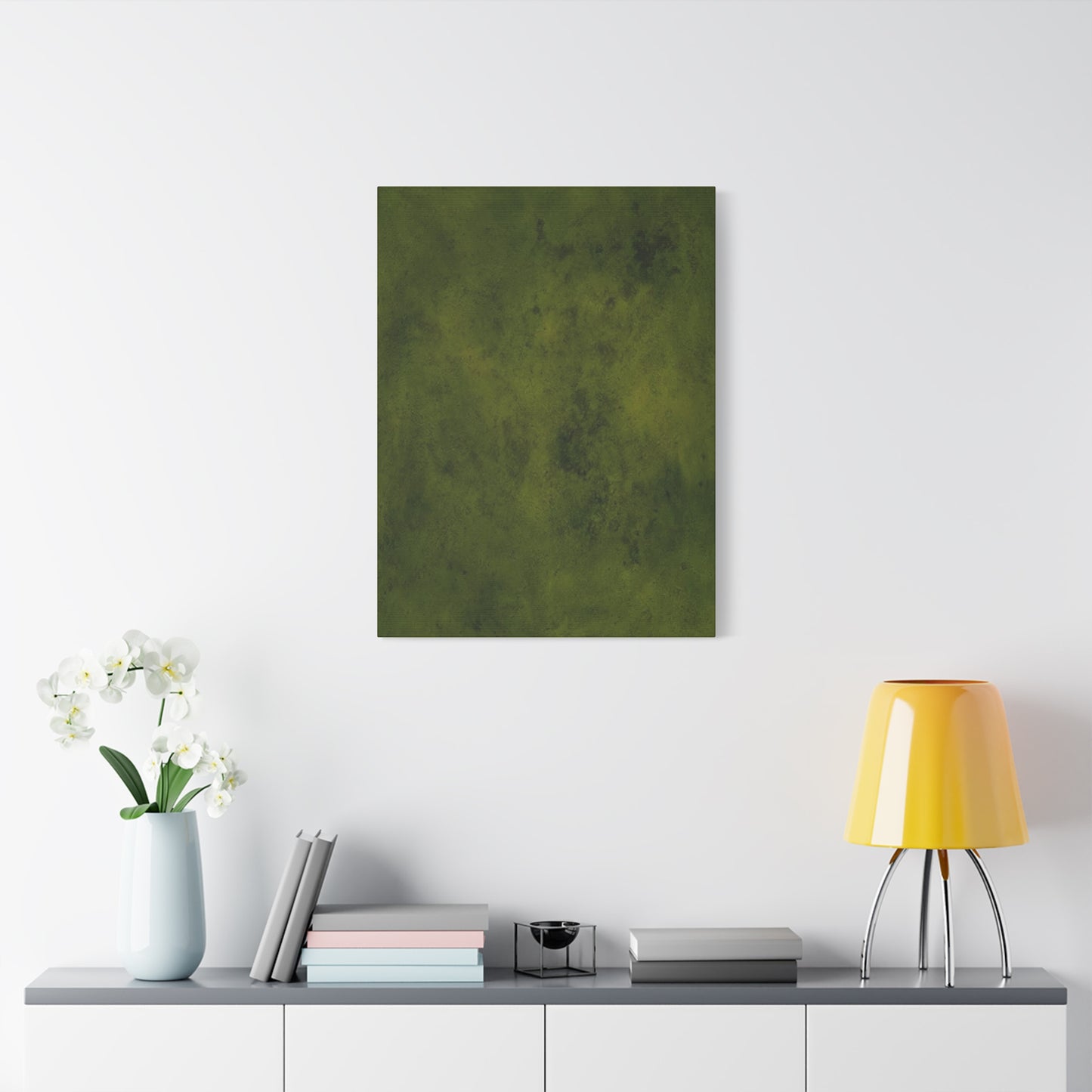 Olive Green Painting Wall Art & Canvas Prints