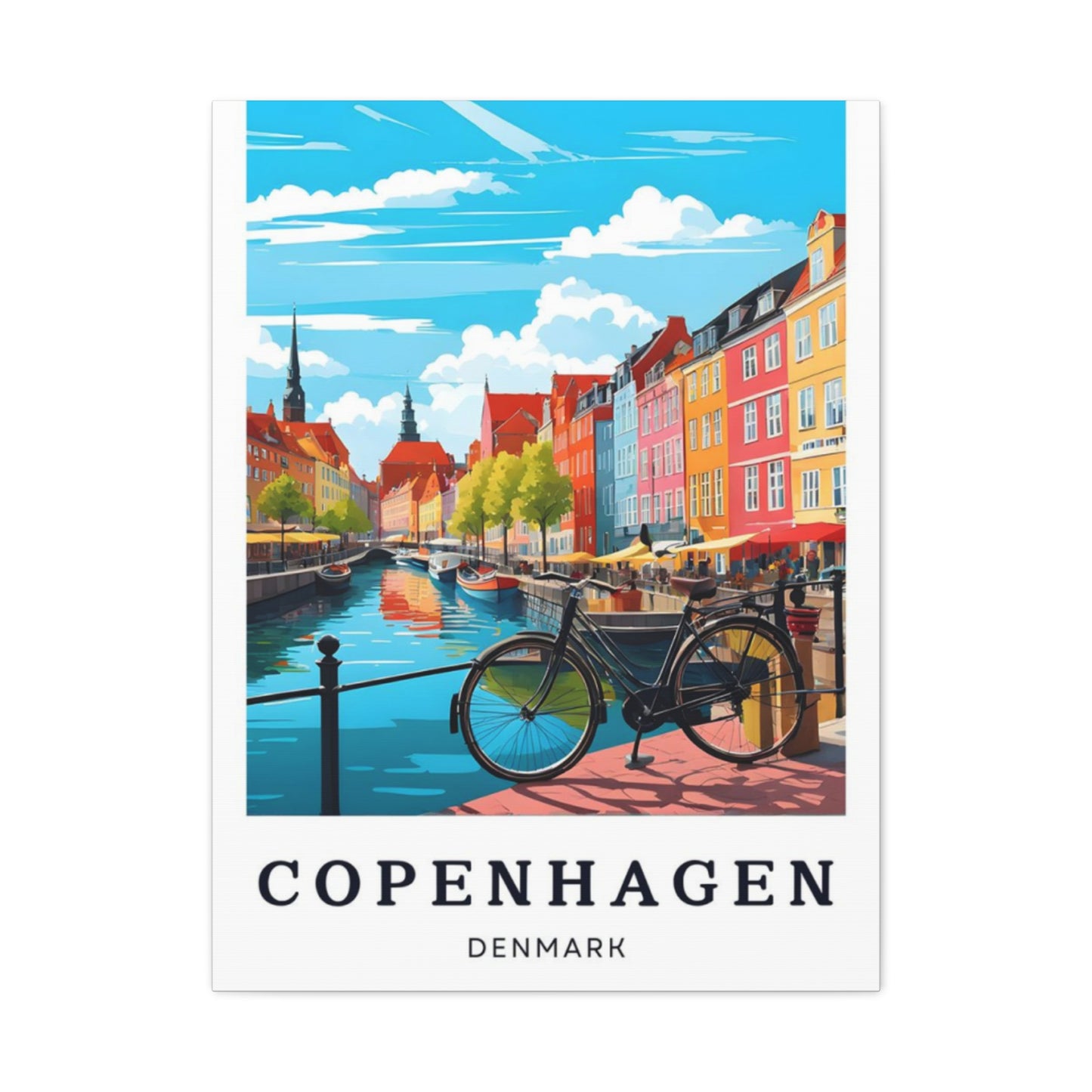 Copenhagen The National Park Wall Art & Canvas Prints