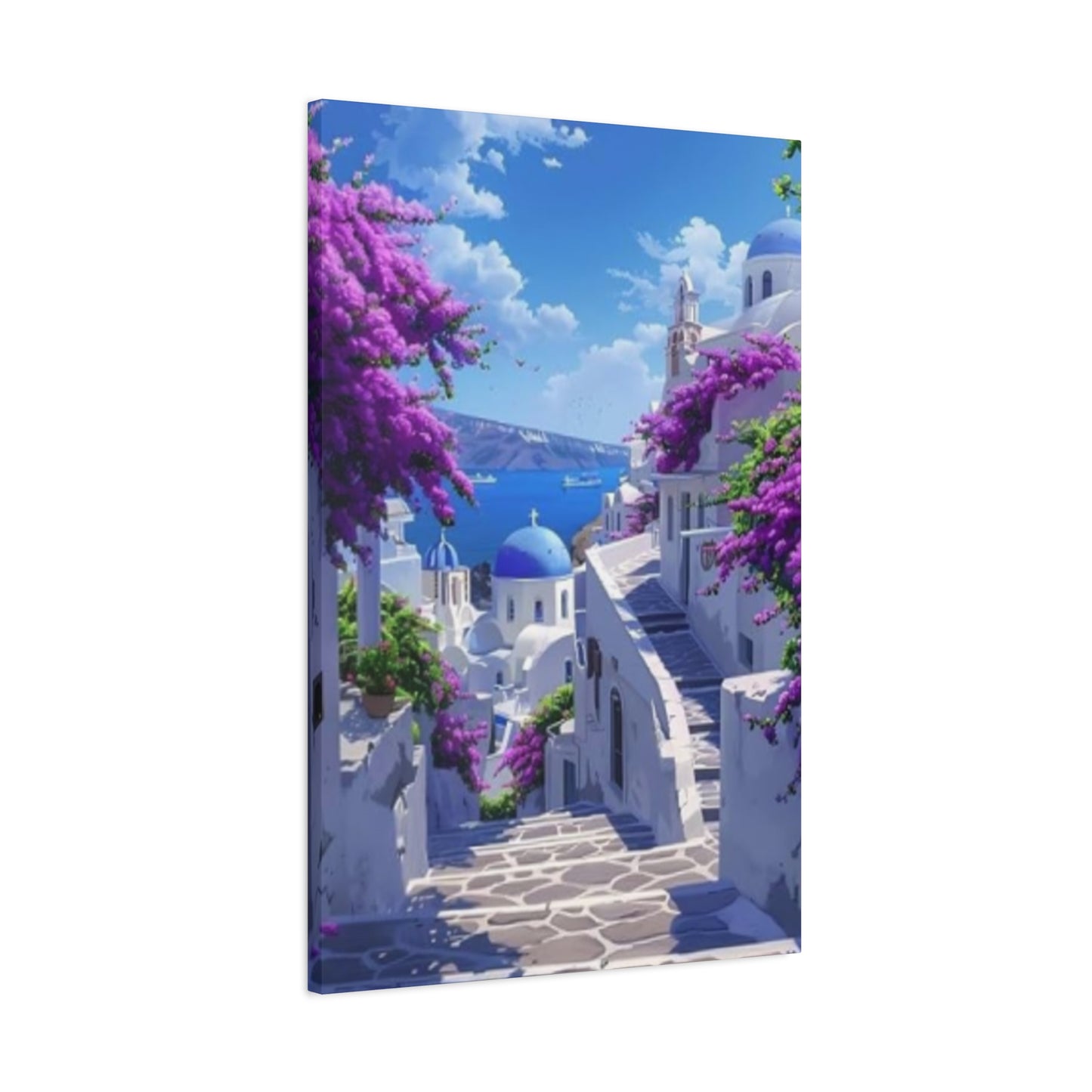 Greece Blossom Wall Art & Canvas Prints