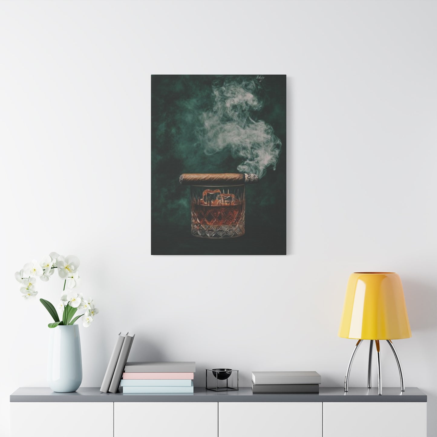 Smoking Cigarettes Man Cave Decor Wall Art & Canvas Prints